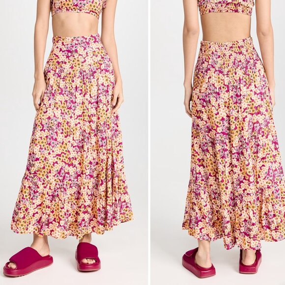 2-piece Set Banjanan Cicely Skirt and Cropped Top Set, New, Size SML - Picture 2 of 11